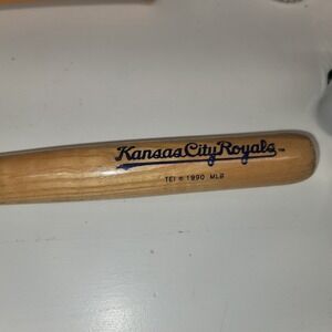 Kansas City Royals Mini Baseball Bat 1990 MLB‎ Souvenir Collectible